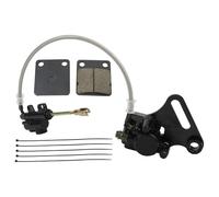 GCLANXI 15MM Motorcycle Hydraulic Rear Disc Brake Caliper With Master Cylinder Fit For 125cc -160cc Dirt Bike Motocross Accessories Refit(B)