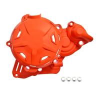 GCLANXI 2024 For GasGas GAS EC250 EC300 EX250 EX300 MC250 MC300 250 300 EC EX MC Motorcycle Clutch Cover Ignition Protector Guard(Orange Clutch Cover)