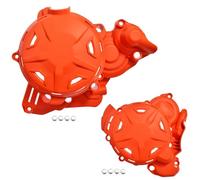 GCLANXI 2024 For GasGas GAS EC250 EC300 EX250 EX300 MC250 MC300 250 300 EC EX MC Motorcycle Clutch Cover Ignition Protector Guard(Orange SET)