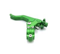 GCLANXI 22mm 7/8" Motorcycle Short Stunt Clutch Lever Easy Pull Cable System for Honda for Kawasaki for Suzuki for Yamaha for Harley for Davidson for Triumph(Green)