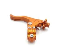 GCLANXI 22mm 7/8" Motorcycle Short Stunt Clutch Lever Easy Pull Cable System for Honda for Kawasaki for Suzuki for Yamaha for Harley for Davidson for Triumph(Orange)