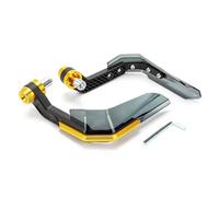 GCLANXI 22mm Universal Aluminum Motorcycle Handguard Motocross Brake Clutch Lever Guard for KTM Honda NC750X Hornet 750 CB650R CB500F(Golden)