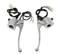 GCLANXI 2Pcs Complete Handlebar Handle Switch Lever Fit For Honda CB125 CB100 53175-028-672 53178-028-672