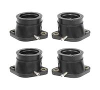 GCLANXI 4 Pcs Motorcycle Carburetor Intake Manifold Pipe Interface Adapter For Yamaha XJR1200 XJR 1200 SP XJR1300 XJR 1300 SP 1994-2005