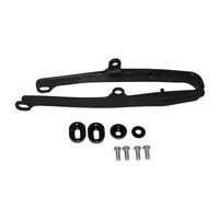 GCLANXI CNC Aluminum Alloy Protector Guide Chain Slider Spacer Screw Gasket For CRF250L Rear Flat Fork Motorcycle Accessories(Black)