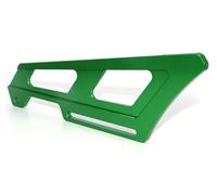 GCLANXI CNC Billet Heel Guard Rear Chain Guard Sprocket Cover For Yamaha XTZ125 Kawasaki D-TRACKER125 KLX125 KLX140L/G KLX150L KLX230(Green)