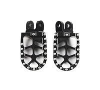 GCLANXI Footpegs Off Road Foot Pegs Transalp For 600 XVR750 CRF230L Foot Pegs XRV 750 650 Africa Twin Foot Rest XR400R XR 650R 600R(Black)
