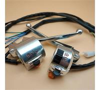 GCLANXI For 22mm Motorcycle Handle Left Right Switches Horn Turn Signal Headlight Electric Start Handlebar Controller Switch Universal JH70