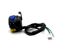 GCLANXI For 22mm Motorcycle Switches Horn Button Turn Signal Electric LampLight Start Flameout Handlebar Controller Switch EN125(1pcs left)