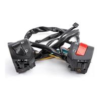 GCLANXI For 7/8" 22mm Motorcycle Handle Bar Left Right Switches Horn Turn Signal Headlight Electric Start Handlebar Controller Switch