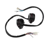 GCLANXI For 7/8" 22mm Motorcycle Motorbike ATV Handlebar Left Right Side Control Switch High/Low Beam Light Turn Signal Horn Switch Parts