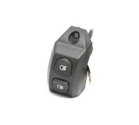 GCLANXI For BMW R1200 R1250 F850/GS Motorcycles Motorcycle Handlebar Flameout Switch Grey Black Fog Light Switch Controller Relay(Black Switch)