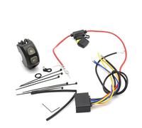 GCLANXI For BMW R1200 R1250 F850/GS Motorcycles Motorcycle Handlebar Flameout Switch Grey Black Fog Light Switch Controller Relay(Grey switch Relay)