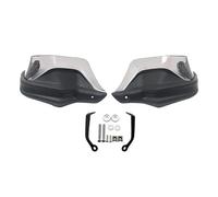 GCLANXI for CFMOTO 450MT 2024 2025 Handlebar Handguard 450 MT MT450 Heighten Hand Guards Shield Brake Clutch Lever Protector(Black Grey Set)