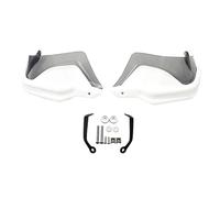 GCLANXI for CFMOTO 450MT 2024 2025 Handlebar Handguard 450 MT MT450 Heighten Hand Guards Shield Brake Clutch Lever Protector(White Grey Set)