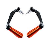 GCLANXI for FZ1 FZ1N FZ6 FZ6N FZ6S FZ8 FZ-09 FZ07 Motorcycle Handlebar Grips Guard Brake Clutch Levers Handle Bar Guard Protector(NO Logo Orange)