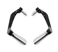 GCLANXI for FZ1 FZ1N FZ6 FZ6N FZ6S FZ8 FZ-09 FZ07 Motorcycle Handlebar Grips Guard Brake Clutch Levers Handle Bar Guard Protector(NO Logo Silver)