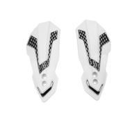 GCLANXI for HD-18KTM Motorcycle Handbar Handguard Plastics SXF EXC YZF XR CRF ATV Motocross Dirt Pit Bike Universal Accessories(Ivory)
