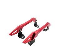 GCLANXI FOR HONDA ADV350 ADV 350 2025-2026 Accessories Motorcycle CNC Aluminum Rear Passenger Arm Rest Frame Armrest Pillion Set Parts(Red)