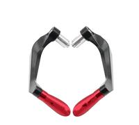 GCLANXI for Honda CB1100 CB 1100 2013-2019 2020 2022 2023 Motorcycle CNC Aluminum Handle Bar Grips End Brake Clutch Lever Guard(Red)