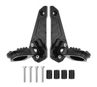 GCLANXI For HONDA X-ADV XADV 750 XADV750 2021 2022 2023 Accessories Folding Rear Foot Pegs Passenger Foot Rest Pedal Footrest Footpegs(A Black)