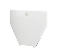 GCLANXI For Husqvarna Front Number Plate Plastic Fairing Accessories With Stand TX FC FE TE TC FX 125 250 300 350 450 501 DirtBike Parts(WHITE)