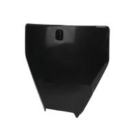 GCLANXI For Husqvarna Front Number Plate Plastic Fairing Accessories With Stand TX FC FE TE TC FX 125 250 300 350 450 501 DirtBike Parts(Black)