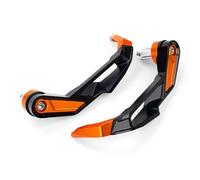 GCLANXI for Kawasaki Z900 Z1000 Z900RS Z1000SX Z1000R Z800 Z250 Z300 Z400 Z750 Motorcycle Handlebar Brake Clutch Levers Protector Guard(Orange-nologo)