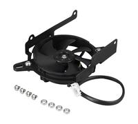 GCLANXI For KTM 2024 2025 EXC 300 EXCF 350 EXC 450 XCW XCF-W XWF 12V Radiator Cooling Fan Bracket Kit SXF 450 XC XCF SX SXF 2023-2025