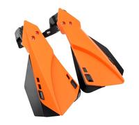 GCLANXI for Motorcycle Handguard Protector Handle Bar Hand Guards Racing Pit Bike Street Bike Motocross 125 250 300 Universal Accessories(Orange)