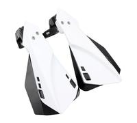 GCLANXI for Motorcycle Handguard Protector Handle Bar Hand Guards Racing Pit Bike Street Bike Motocross 125 250 300 Universal Accessories(White)