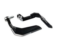 GCLANXI for Motorcycle Handle Hand Guards Wind Protector Brush Bar Decoration Universal Motocross Grip Protect Covers Handlebar Handguard(Silver)