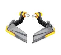 GCLANXI for Motorcycle Handle Hand Guards Wind Protector Brush Bar Decoration Universal Motocross Grip Protect Covers Handlebar Handguard(Yellow)