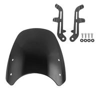 GCLANXI For Triu Mph T100 T120 2016-2024 Front Windshield Windscreen For Triu mph T 120 T100 Wind Deflector Windshield Accessories(Smoke)