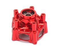 GCLANXI For Vespa Sprint150 Motorcycle Accessories Primavera150 Primavera 150 Sprint 150 Front Wheel Base Wheels Hubs(Red)