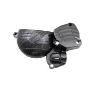 GCLANXI For Yamaha DT230 Loncin MT250 GPX TSE250R Kayo KT250 Hengjian HJ250 2T Plastic Ignition Protector Clutch Guard Water Pump Cover(Carbon Clutch Cover)