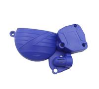 GCLANXI For Yamaha DT230 Loncin MT250 GPX TSE250R Kayo KT250 Hengjian HJ250 2T Plastic Ignition Protector Clutch Guard Water Pump Cover(Blue Clutch Cover)