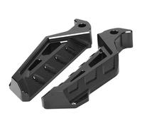 GCLANXI For Yamaha TMAX500 TMAX530 TMAX560 TMAX 560 500 530 Tech TMAX Motorcycle Rear Footrests Passanger Footpegs Pedals Accessories(Black)