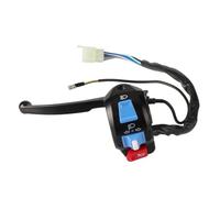GCLANXI Handlebar Switch Control Assembly Horn Turn Signal 12v 7/8 Inch 22mm Suitable For Disc Brake System GY6 50cc 125cc 150cc Moped(Left)