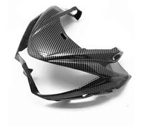 GCLANXI Material Upper Front Nose Headlight Fairing Carbon Fiber Pattern For Kawasaki Z250 Z300 2013-2017