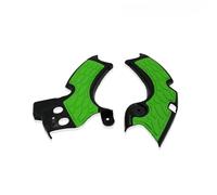 GCLANXI Motocycle X-Grip Frame Guard Protection Cover Body Fairing Protector Panel For KAWASAKI KX250F KX450F KXF 250 450(Green Black (KX250F))