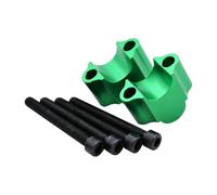 GCLANXI Motorcycle 22mm 7/8" Handlebar CNC Riser Bar Mount Handle Clamp For BETA RR RS 125-450 Honda CB600F CB650F CB750 CB900 CB1000R(22mm Green)