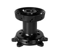 GCLANXI Motorcycle Accessories 36 Holes Front Rear Wheel Hub CNC Aluminum Billet For HONDA CRF250X CRF450 CRF250R CR125 CR250 CRF450R(Black Front)