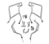 GCLANXI Motorcycle Accessories Engine Guard Highway Crash Bar Frame Protection Bumper For YAMAHA Tenere700 2019-2024(Silver-1 Set)