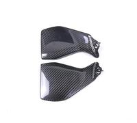 GCLANXI Motorcycle Accessories Fender Side Panel Fairing Kit Fuel Tank Guard Dry Carbon Fiber For YAMAHA MT09 FZ09 2017 2018 2019 2020(Brown)