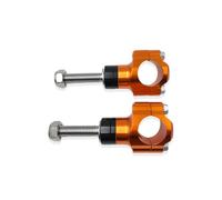 GCLANXI Motorcycle Accessories M10 Handlebar Clamp CNC Aluminum Alloy Adjustable Riser 1 1/8" 28mm For KTM HONDA YAMAHA KAWASAKI SUZUKI(M10-Orange)