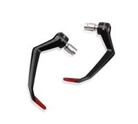 GCLANXI Motorcycle Bow Guard Brake Clutch Handguard Protector for Ducati Streetfighter V2 V4S V4SP Steel Brake Clutch Lever Protection(No Logo-Red)