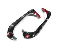 GCLANXI Motorcycle Brake Clutch Lever Hand Guard Protector Gear Modification Accessories Handguard Shield(Red)