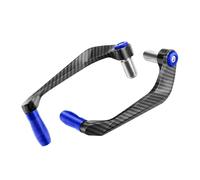 GCLANXI Motorcycle Brake Clutch Levers Guard Protection Carbon Fiber Aluminum Alloy for Most Motorbike Handlebar Accessories(Blue)