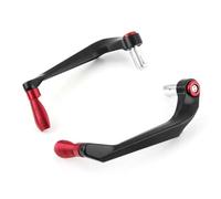 GCLANXI Motorcycle Brake Clutch Levers Guard Protector Modification Anti-Fall CNC Protection Rod for Yamaha for Kawasaki for Honda Universal(Red)